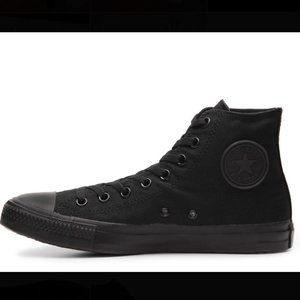 All Black Converse Chuck Taylor All Star High Tops